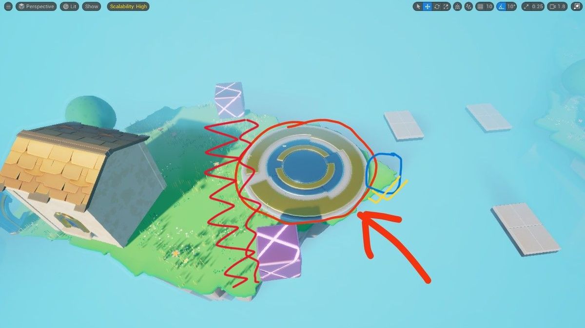 Problematic Rotating Platform